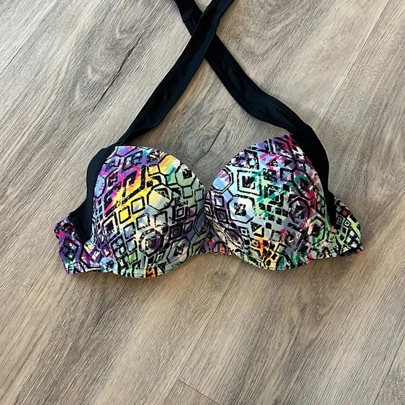 🚩 Biza push-up  bikini holster Tye top size 10/30 - Picture 2 of 8